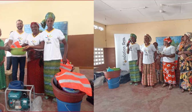 Environnement et Biodiversité : La FONDATION SIFCA fait Don de matériels aux Groupements de Femmes de Grand-Béréby